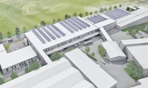 Masterplan / Ciljni načrt za proizvodno-skladiščni kompleks NOVA LAMA, Dekani