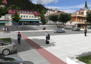 Arrangement of the RADLJE OB DRAVI town center