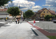 Arrangement of the RADLJE OB DRAVI town center