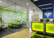 Corporate design concept and development of the VOLKSBANK branch office, Šentjernej