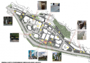 Urbanism concept design for the Center II area, Jesenice