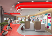 Corporate design concept for a branch office of MTEL Bosnia and Herzegovina