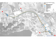 Raum- und Bebauungsplan für die nördliche Umgehungsstraße der Gemeinde BLED