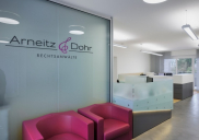 Interior design and office equipment for ARNEITZ & DOHR RECHTSANWÄLTE legal office, Villach