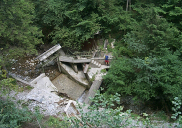 Leitungssystem für das Wasserkraftwerk RUDNO