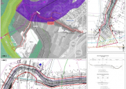 Raum- und Bebauungsplan für die Erweiterung der Gemeindestrasse Savska cesta in Radovljica