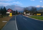 Erneuerung der Staatsstraße Preddvor - Kranj