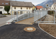 Pedestrian footbridge, Zapuže