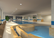 Swimming pool restoration at the LEK HOTEL, Kranjska Gora