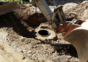 Sewage system network, Moste near Žirovnica