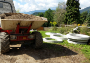 Sewage system network, Moste near Žirovnica