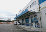 Werkstättenerweiterung im Logistikzentrum JURČIČ TRANSPORT in Šenčur
