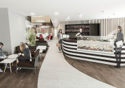 Renovation of the SPARKASSE branch office including café, Ljubljana