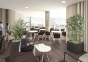 Renovation of the SPARKASSE branch office including café, Ljubljana