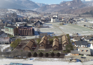 Business park at the former industrial area of BOHINJSKA BISTRICA