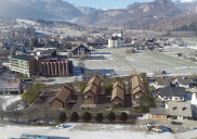 Gewerbepark im ehemaligen Industrigebiet in BOHINJSKA BISTRICA