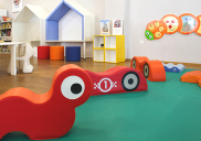 Concept and detailed design of the Children's Corner at the Kranj city library