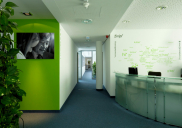 Interior design and office equipment for PWC PricewaterhouseCoopers, Ljubljana