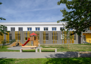 Annex and reconstruction of the kindergarten and school Janez Puhar Kranj