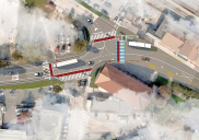 Umgestaltung der Straße Kidričeva cesta in Škofja Loka