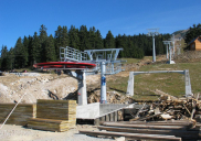 Four seat chairlift Tiha dolina, Ski Resort KRVAVEC