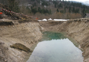 Abwasser- und Kanalsystem des Ortes Stara Fužina BOHINJ