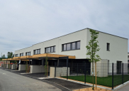 Terraced houses (western row) - construction site, Šenčur
