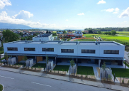 Terraced houses (western row) - construction site, Šenčur