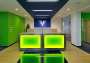 Corporate design concept and development of the VOLKSBANK branch office, Kranj