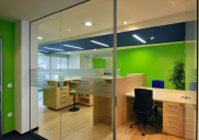 Corporate design concept and development of the VOLKSBANK branch office, Kranj