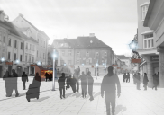 Arrangement of public areas, Kranj town center