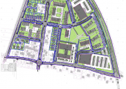 Municipal urban plan for a residential and business district, Žalec