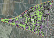 Municipal urban plan for a residential and business district, Žalec