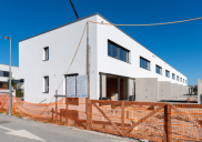 Reihenhäuser (südlicher Häuserblock) - Baustelle, Šenčur