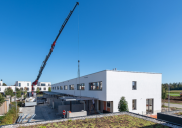 Reihenhäuser (südlicher Häuserblock) - Baustelle, Šenčur