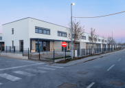 Terraced houses (south row) - construction site, Šenčur