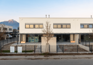 Terraced houses (south row) - construction site, Šenčur