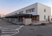 Terraced houses (south row) - construction site, Šenčur