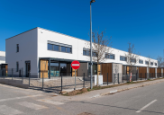 Terraced houses (south row) - construction site, Šenčur