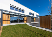 Terraced houses (south row) - construction site, Šenčur