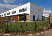 Terraced houses (south row) - construction site, Šenčur