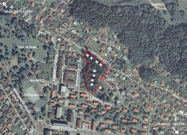 Update of the municipal urban plan for VELENJE town center - 