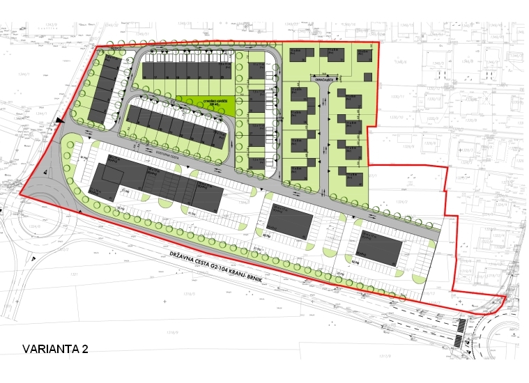 Expert groundwork for the municipal urban plan for housing (S2/14 ŠENČUR south) - 