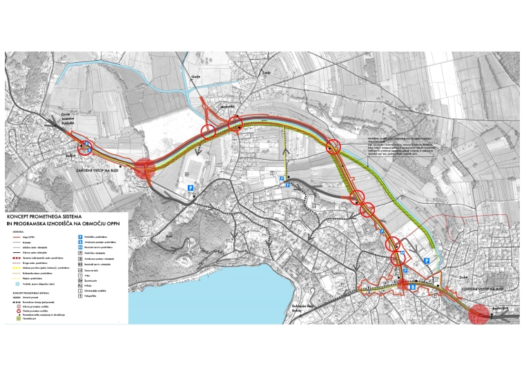 Expert groundwork for the municipal urban plan for a north bypass road in BLED - 