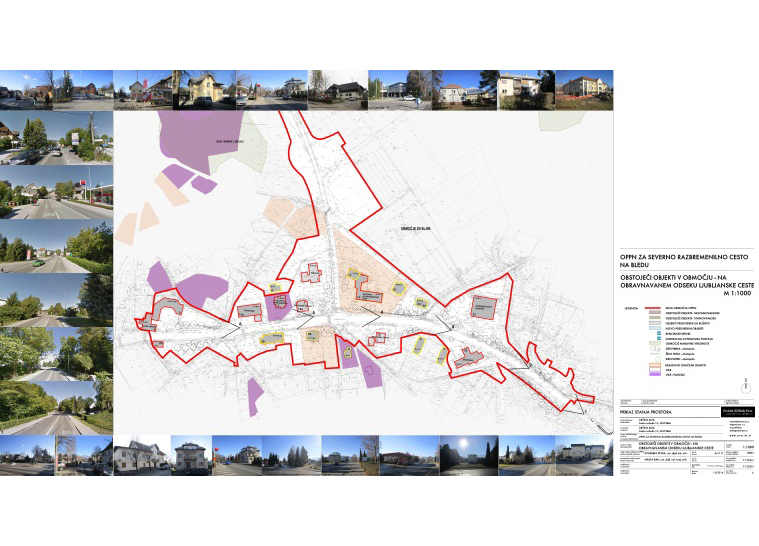 Občinski podrobni prostorski načrt za severno razbremenilno cesto na BLEDU - 