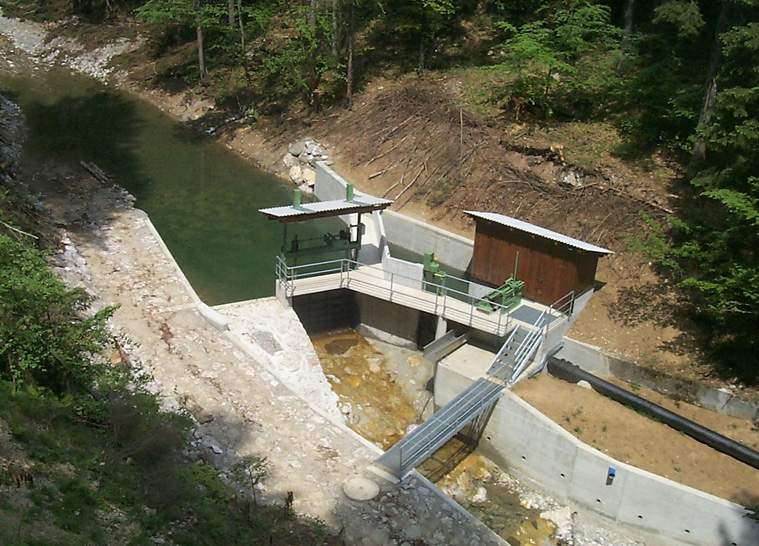 Leitungssystem für das Wasserkraftwerk RUDNO - 