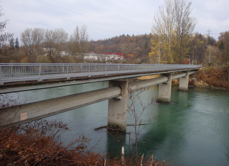 Zasnova sanacije dveh obstoječih mostov Mestni občini KRANJ - 