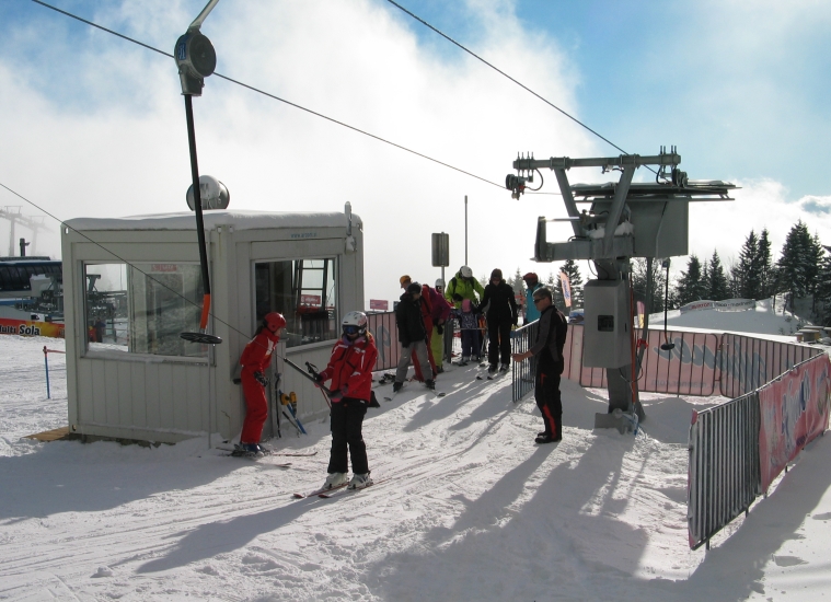 Chair lift Luža Ski Resort Krvavec - 