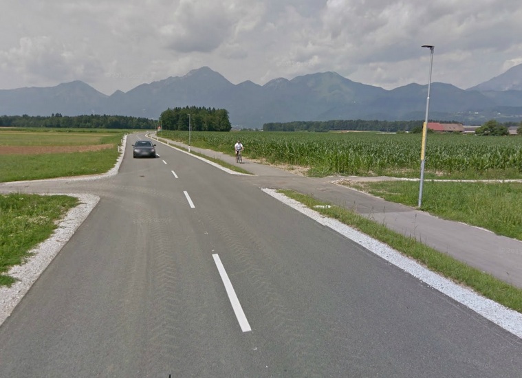 Rekonstrukcija odseka lokalne ceste Šenčur - Visoko - 