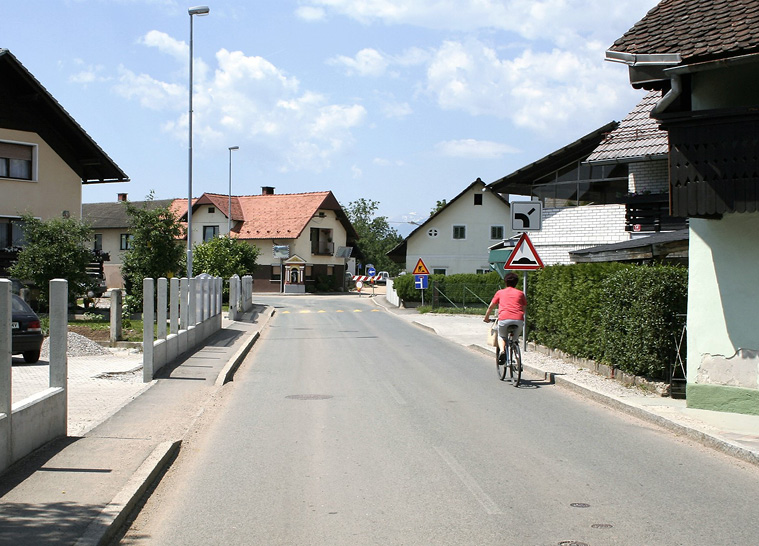 Reconstruction of the Kranjska road in ŠENČUR - 